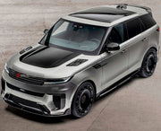 DRY CARBON BODY KIT for LAND ROVER RANGE ROVER SPORT SV L461 2022+ FORZA PERFORMANCE Mansory
Set includes:

Front Lip
Front Bumper Vents
Front Grille
Hood Bonnet Air Intakes
Side Mirror Covers
Side Skirts
Roof Spoiler
Ducktail Spoiler
Rear Diffuser
Rear Bumper Vents
Material: Dry Carbon

NOTE: Professional installation is required.