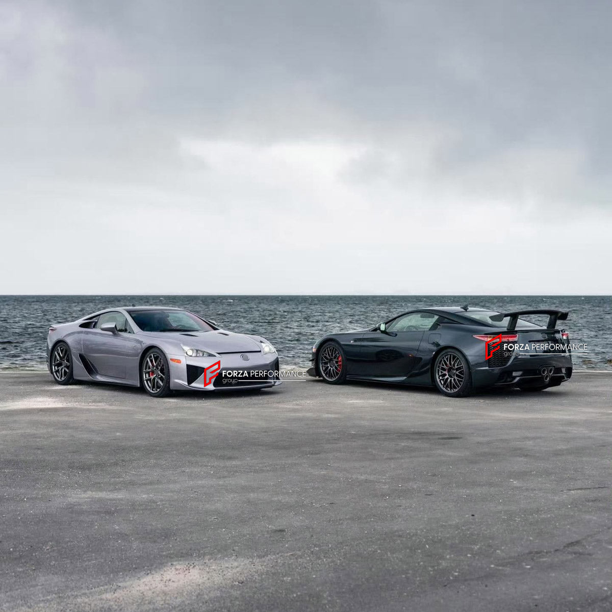 DRY CARBON BODY KIT for LEXUS LFA 2010 - 2012 FORZA PERFORMANCE custom fit Nurburgring Edition Style

Set includes:
Front Lip
Front Bumper Canards
Ducktail Spoiler
Rear Spoiler Wing
Rear Diffuser

Material: Dry Carbon

NOTE: Professional installation is required.