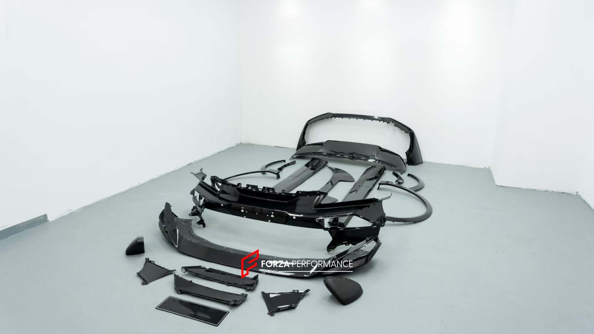 DRY CARBON BODY KIT for LOTUS ELETRE 2024+  Set includes:  Front Bumper Front Lip Side Skirts Side Fenders Rear Diffuser Rear Spoiler