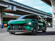 DRY CARBON BODY KIT for LOTUS ELETRE 2024+

Set includes:

Front Lip
Front Bumper Trims
Fender Flares
Side Skirts
Roof Spoiler
Rear Spoiler
Rear Air Vent Covers
Rear Diffuser

Material: Dry Carbon

Note: Professional installation is required.
