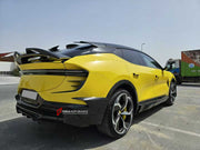 DRY CARBON BODY KIT for LOTUS ELETRE 2024+

Set includes:

Front Lip
Side Skirts
Roof Spoiler
Rear Spoiler
Rear Bumper Trims
Rear Diffuser

Material: Dry Carbon