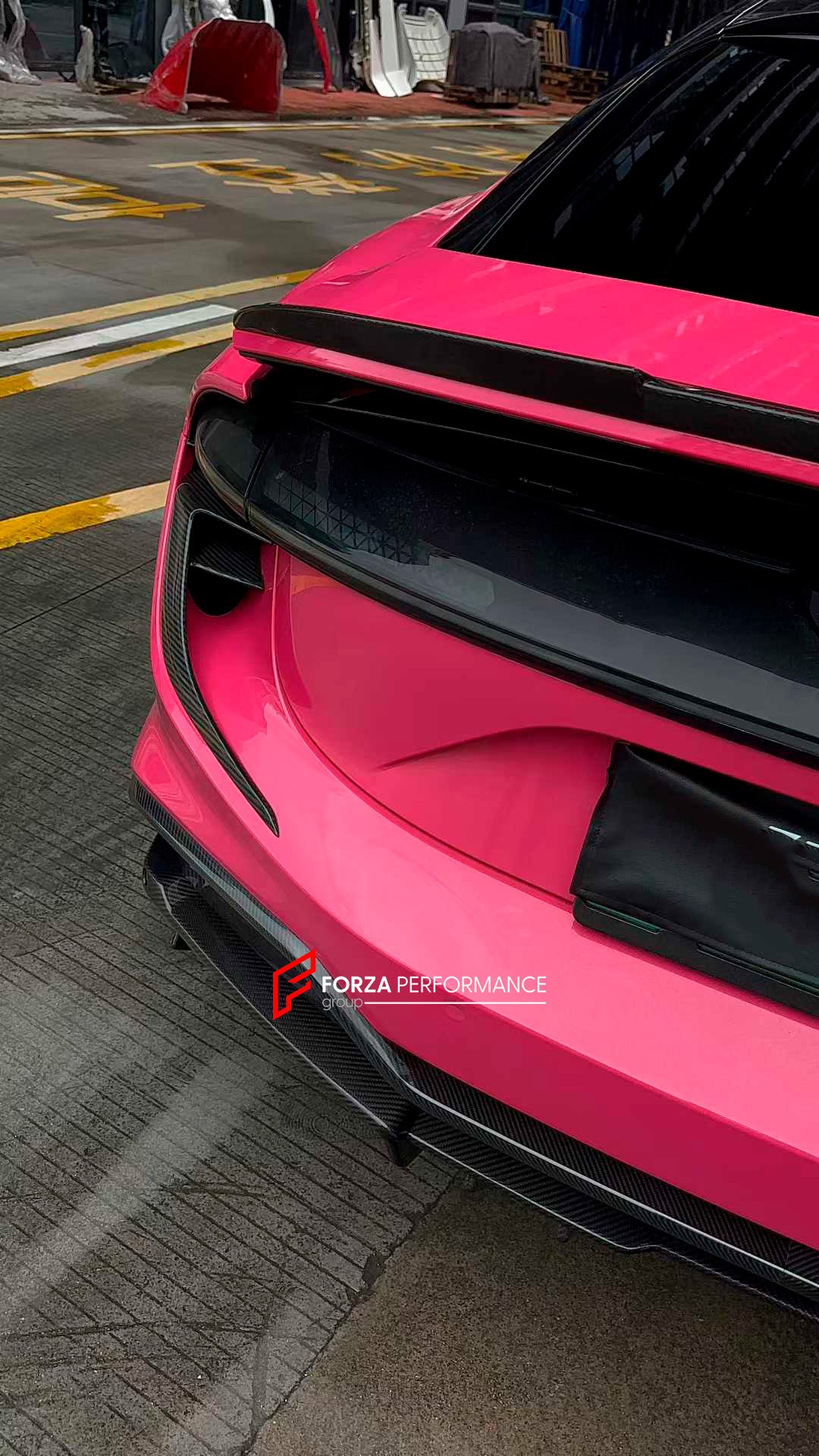 DRY CARBON BODY KIT for LOTUS EMEYA 2024+

Set includes:

Front Lip
Side Skirts
Roof Spoiler
Trunk Spoiler
Rear Bumper Air Vent Trims
Rear Diffuser

Material: Dry Carbon

Note: Professional installation is required.