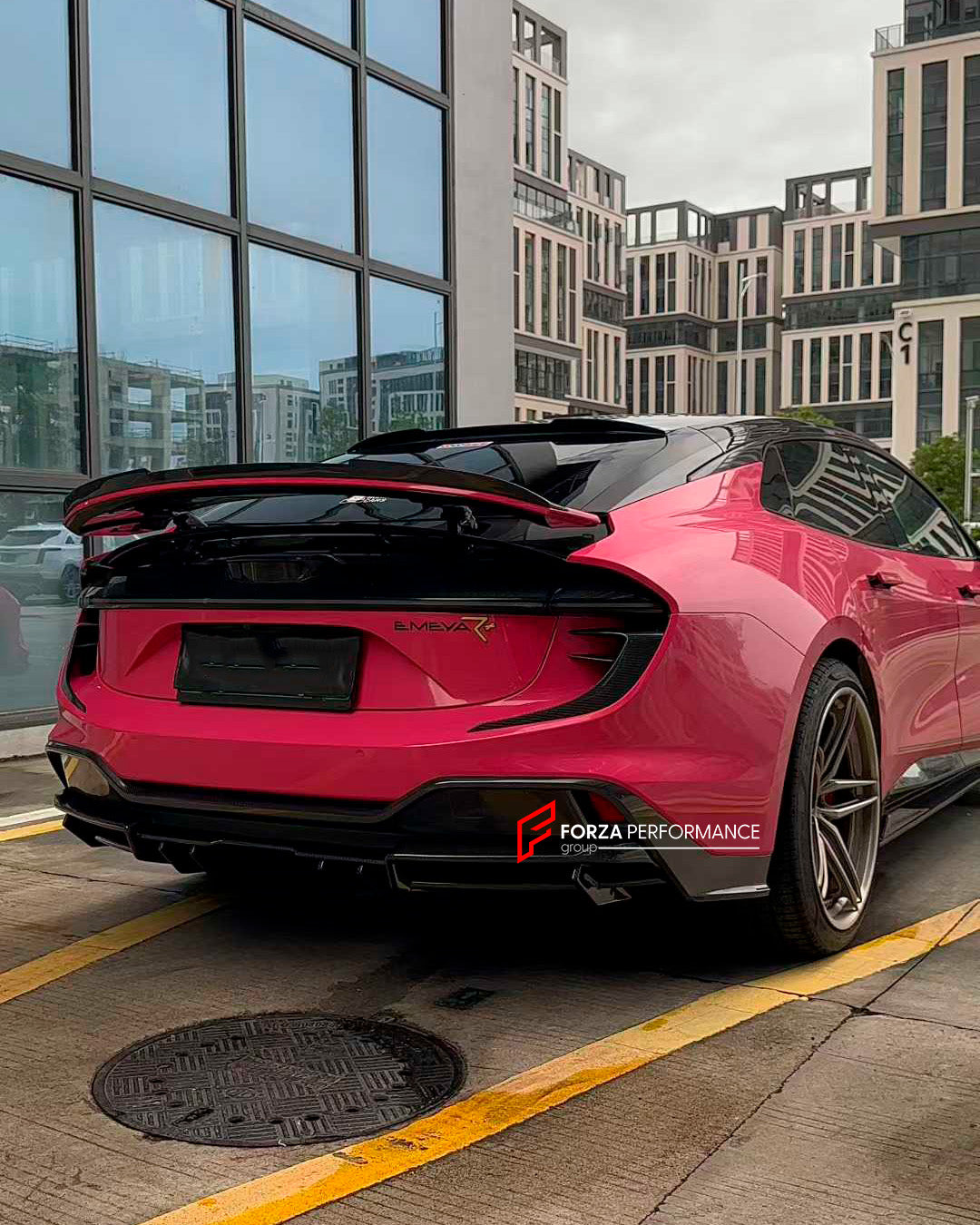 DRY CARBON BODY KIT for LOTUS EMEYA 2024+

Set includes:

Front Lip
Side Skirts
Roof Spoiler
Trunk Spoiler
Rear Bumper Air Vent Trims
Rear Diffuser

Material: Dry Carbon

Note: Professional installation is required.