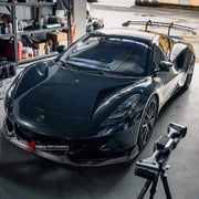 DRY CARBON BODY KIT for LOTUS EMIRA 2022+

Set includes:
Front Lip
Front Bumper Air Vent Covers
Side Fender Vents
Side Skirts
Rear Spoiler Wing
Rear Diffuser

Material: Dry Carbon

NOTE: Professional installation is required.