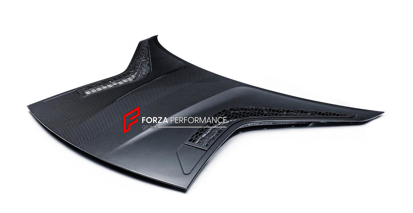 DRY CARBON BODY KIT for Lotus EMIRA 2022+
Set includes:

Front Lip
Front Bumper Canards
Hood Bonnet
Rear Bumper Canards
Rear Diffuser
Material: Dry Carbon

NOTE: Professional installation is required