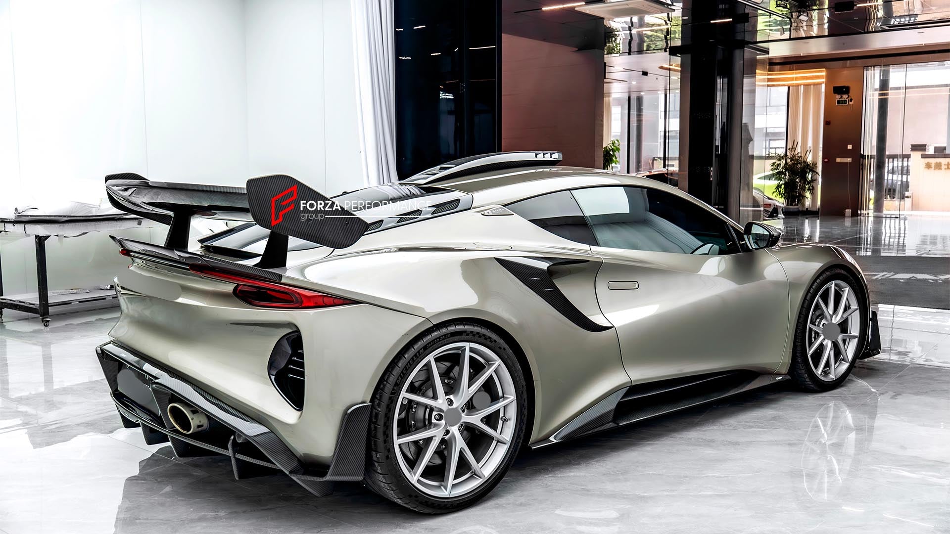 DRY CARBON BODY KIT for LOTUS EMIRA 2025 Forza Performance custom fit CMST design style 