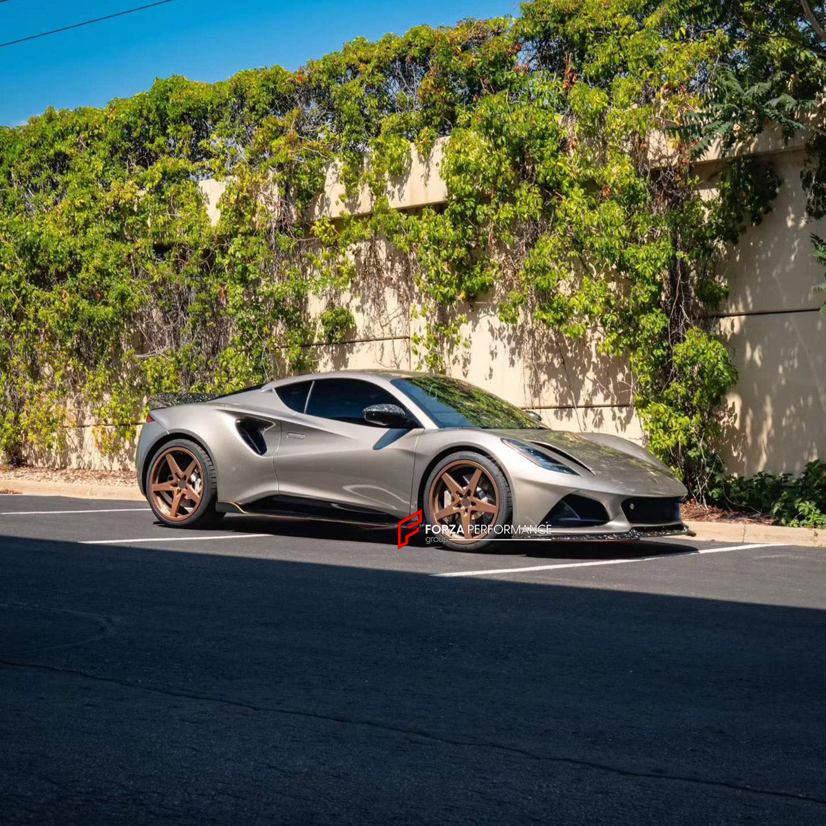 DRY CARBON BODY KIT for LOTUS EMIRA 2022+

Set includes:
Front Lip
Side Mirror Covers
Rear Spoiler Wing

Material: Dry Carbon

NOTE: Professional installation is required.