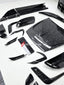 DRY CARBON BODY KIT for MASERATI MC20 2020+ FORZA PERFORMANCE custom fit Mansory Style

Set includes:
Front Lip
Front Bumper Canards
Front Bumper Air Vent Covers
Hood Bonnet
Hood Bonnet Air Vents
Side Fender Vents
Side Mirror Covers
Side Skirts
Rear Spoiler Wing
Rear Diffuser

Material: Dry Carbon

NOTE: Professional installation is required.