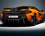 DRY CARBON BODY KIT for McLaren 600LT 2018+
Set includes:

Front Lip
Front Bumper
Side Skirts
Engine Cover Lid
Rear Spoiler Wing
Rear Diffuser
Rear Bumper
Material: Dry Carbon

NOTE: Professional installation is required.