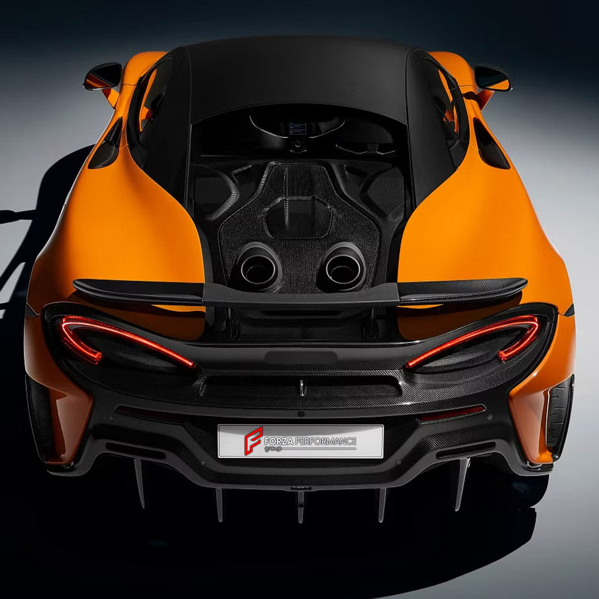 DRY CARBON BODY KIT for McLaren 600LT 2018+
Set includes:

Front Lip
Front Bumper
Side Skirts
Engine Cover Lid
Rear Spoiler Wing
Rear Diffuser
Rear Bumper
Material: Dry Carbon

NOTE: Professional installation is required.