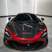 DRY CARBON BODY KIT for MCLAREN 720S COUPE 2017 - 2023 FORZA PERFORMANCE custom fit Ryft Style

Set includes:
Front Lip
Hood Bonnet
Front Fenders
Side Skirts
Rear Spoiler Wing
Rear Diffuser

Material: Dry Carbon

NOTE: Professional installation is required.