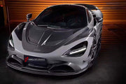 DRY CARBON BODY KIT for MCLAREN 720S COUPE 2017 - 2023 FORZA PERFORMANCE custom fit Black Sail Style

Set includes:
Front Lip
Front Bumper Canards
Front Fenders
Side Skirts
Rear Spoiler Wing
Rear Diffuser

Material: Dry Carbon

NOTE: Professional installation is required.
