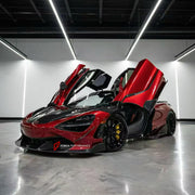 DRY CARBON BODY KIT for MCLAREN 720S COUPE 2017 - 2023 FORZA PERFORMANCE custom fit Ryft Style

Set includes:
Front Lip
Hood Bonnet
Front Fenders
Side Skirts
Rear Spoiler Wing
Rear Diffuser

Material: Dry Carbon

NOTE: Professional installation is required.
