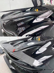 DRY CARBON BODY KIT for MCLAREN ARTURA

Set includes:

Front Lip
Side Skirts

Side Air Vent Covers
Rear Diffuser
Rear Side Splitters
Rear Spoiler

Material: Dry Carbon

Note: Professional installation is required