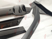 DRY CARBON BODY KIT for MCLAREN ARTURA 2021+ FORZA PERFORMANCE custom fit Novitec Style

Set includes:
Front Lip
Front Bumper Canards
Side Skirts
Side Air Intake Covers
Rear Spoiler Wing
Rear Diffuser

Material: Dry Carbon

NOTE: Professional installation is required.