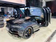 DRY CARBON BODY KIT for MCLAREN ARTURA 2021+ FORZA PERFORMANCE custom fit Novitec Style

Set includes:
Front Lip
Front Bumper Canards
Side Skirts
Side Air Intake Covers
Rear Spoiler Wing
Rear Diffuser

Material: Dry Carbon

NOTE: Professional installation is required.