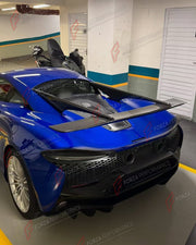 DRY CARBON BODY KIT for MCLAREN ARTURA 2021+ FORZA PERFORMANCE custom fit Novitec Style

Set includes:
Front Lip
Front Bumper Canards
Side Skirts
Side Air Intake Covers
Rear Spoiler Wing
Rear Diffuser

Material: Dry Carbon

NOTE: Professional installation is required.