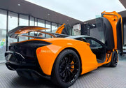 DRY CARBON BODY KIT for MCLAREN ARTURA 2021+

Set includes:

Front Lip
Side Skirts
Side Air Vent Covers
Rear Side Splitters
Rear Spoiler Wing
Rear Diffuser
Material: Dry Carbon

Note: Professional installation is required