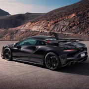 DRY CARBON BODY KIT for MCLAREN ARTURA 2021+

Set includes:

Front Lip
Side Skirts
Side Air Vent Covers
Rear Side Splitters
Rear Spoiler Wing
Rear Diffuser
Material: Dry Carbon

Note: Professional installation is required