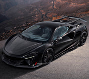 DRY CARBON BODY KIT for MCLAREN ARTURA 2021+

Set includes:

Front Lip
Side Skirts
Side Air Vent Covers
Rear Side Splitters
Rear Spoiler Wing
Rear Diffuser
Material: Dry Carbon

Note: Professional installation is required
