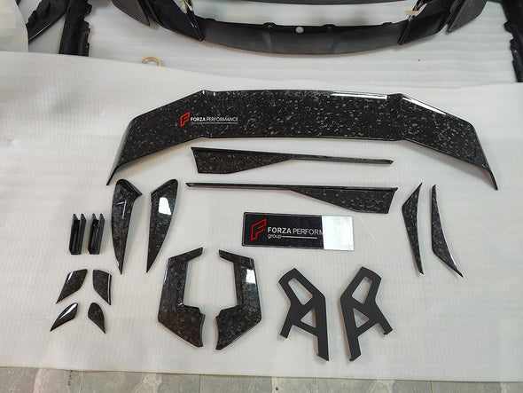 CARBON BODY KIT for MCLAREN ARTURA

Set includes:

Front Lip
Front Bumper Canards
Side Skirts

Side Air Vent Covers
Rear GT Wing Spoiler

Material: Carbon Fiber

Note: Professional installation is required

CONTACT US FOR PRICING