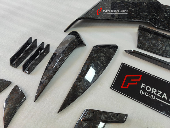 CARBON BODY KIT for MCLAREN ARTURA

Set includes:

Front Lip
Front Bumper Canards
Side Skirts

Side Air Vent Covers
Rear GT Wing Spoiler

Material: Carbon Fiber

Note: Professional installation is required

CONTACT US FOR PRICING