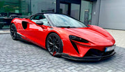 DRY CARBON BODY KIT for MCLAREN ARTURA

Set includes:

Front Lip
Side Skirts
Rear Diffuser
Rear Side Splitters
Rear GT Wing Spoiler

Material: Dry Carbon

Note: Professional installation is required