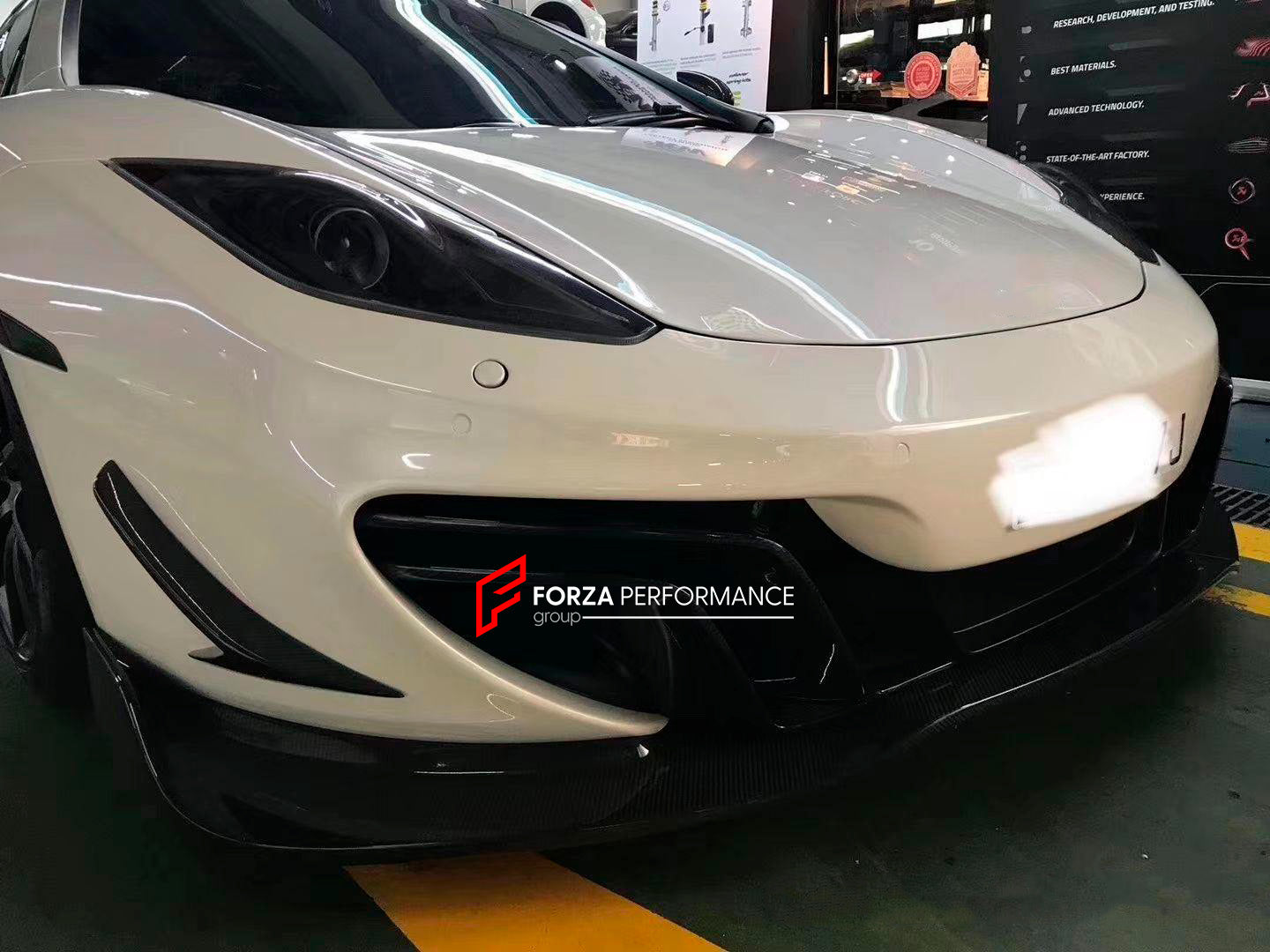DRY CARBON BODY KIT for MCLAREN MP4-12C 2011 - 2014

Set includes:

Front Bumper Insert

Front Bumper Canards
Side Skirts
Side Air Vents Cover
Rear Spoiler
Rear Diffuser

Material: Dry Carbon

Note: Professional installation is required

CONTACT US FOR PRICING