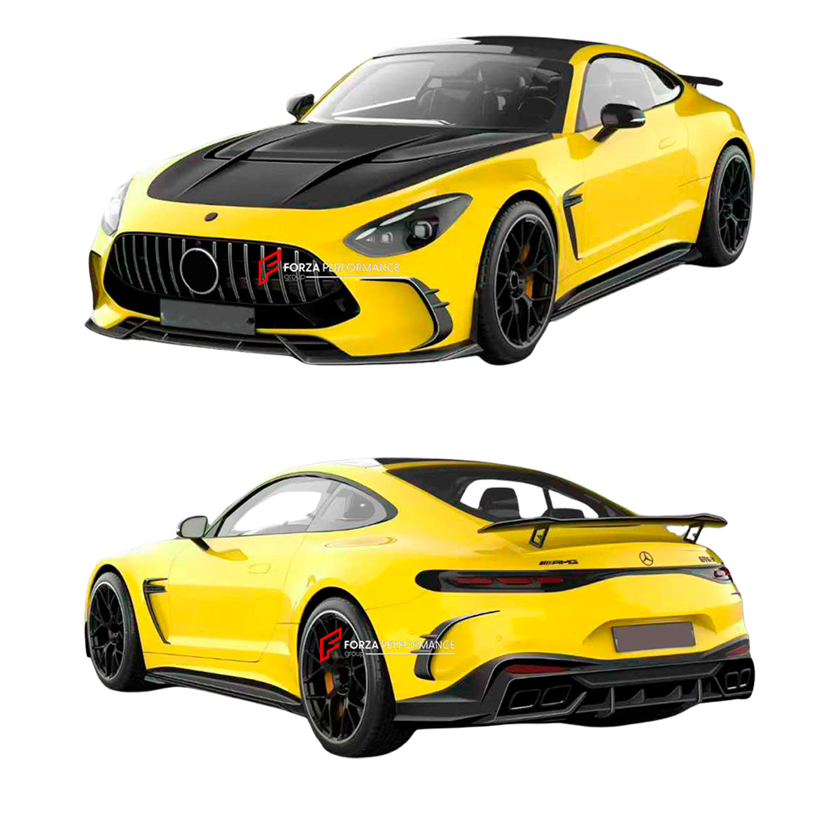 DRY CARBON BODY KIT for MERCEDES BENZ AMG GT C192 2024+

Set includes:


Front Lip
Front Bumper Cover

Front Hood / Bonnet
Front Fenders Cover
Side Skirts
Rear Spoiler
Rear Bumper Covers
Rear Diffuser

Material: Dry Carbon

NOTE: Professional installation is required

Why “Contact Us for Pricing”?

We don’t display fixed prices because our goal is to offer you the most competitive deal possible. Product costs often decrease over time, and by requesting a quote, you’ll receive our most up-to-date price on ma
