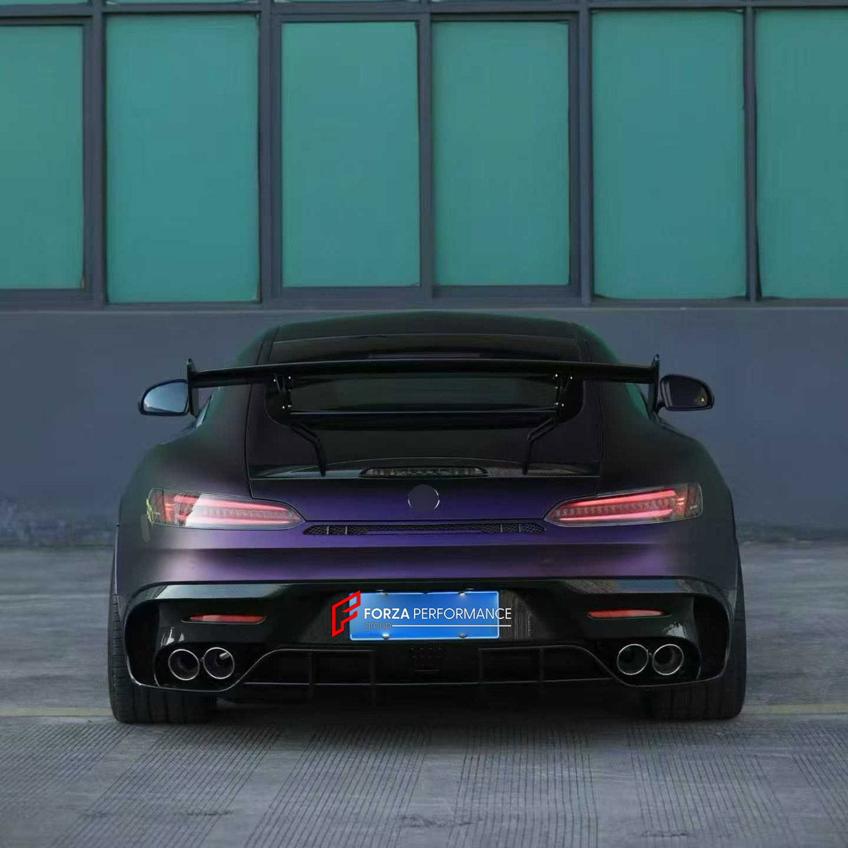 DRY CARBON BODY KIT for MERCEDES-BENZ AMG GT GTS GTC GTR 2014 - 2022 FORZA PERFORMANCE custom fit Black Series

Set includes:
Front Lip
Front Bumper Assembly
Front Grille
License Plate
Hood Bonnet
Front Fenders
Fender Flares
Side Skirts
Rear Spoiler Wing
Rear Bumper Assembly
Rear Diffuser

Material: Dry Carbon, Plastic

NOTE: Professional installation is required.