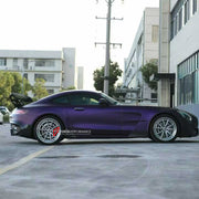 DRY CARBON BODY KIT for MERCEDES-BENZ AMG GT GTS GTC GTR 2014 - 2022 FORZA PERFORMANCE custom fit Black Series

Set includes:
Front Lip
Front Bumper Assembly
Front Grille
License Plate
Hood Bonnet
Front Fenders
Fender Flares
Side Skirts
Rear Spoiler Wing
Rear Bumper Assembly
Rear Diffuser

Material: Dry Carbon, Plastic

NOTE: Professional installation is required.
