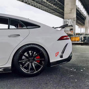 DRY CARBON BODY KIT for MERCEDES-BENZ AMG GT43 GT50 GT53 GT63 S X290 4-DOOR COUPE 2018+ FORZA PERFORMANCE custom fit Topcar Style

Set includes:
Front Lip
Front Bumper Air Vent Covers
Front Grille
Hood Bonnet
Side Fender Vents
Side Skirts
Rear Spoiler Wing
Rear Bumper Fins
Rear Diffuser

Material: Dry Carbon

NOTE: Professional installation is required.