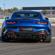 DRY CARBON BODY KIT for MERCEDES-BENZ AMG GT63 C192 COUPE 2024+

Set includes:
Front Lip
Front Bumper Canards
Front Grille Mesh Cover Trims
Hood Bonnet
Side Fender Vents
Side Skirts
Rear Spoiler Wing
Rear Bumper Fins
Rear Diffuser

Material: Dry Carbon

NOTE: Professional installation is required.