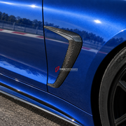DRY CARBON BODY KIT for MERCEDES-BENZ AMG GT63 C192 COUPE 2024+

Set includes:
Front Lip
Front Bumper Canards
Front Grille Mesh Cover Trims
Hood Bonnet
Side Fender Vents
Side Skirts
Rear Spoiler Wing
Rear Bumper Fins
Rear Diffuser

Material: Dry Carbon

NOTE: Professional installation is required.