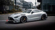 DRY CARBON BODY KIT for MERCEDES-BENZ AMG GT63 S C192 2024+

Set includes:
Front Lip
Front Bumper Canards
Hood Bonnet
Front Fenders
Side Skirts
Rear Spoiler Wing
Rear Bumper Fins
Rear Diffuser

Material: Dry Carbon

NOTE: Professional installation is required.