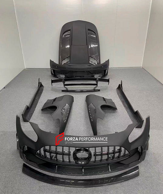 DRY CARBON BODY KIT for MERCEDES BENZ AMG GTC BLACK SERIES

Set includes:

Grille
Rear Bumper
Front Bumper
Front Fenders
Hood / Bonnet
Spoiler

Material: Carbon Fiber

Note: Professional installation is required

CONTACT US FOR PRICING

Payment ►
Visa

Mastercard

PayPal with a credit card (add 4.4% at checkout)
Payoneer
Cryptocurrency
Shipment ►
By express DHL/UPS/TNT/FedEx
To the local international airport
Special line by air
Special line by the sea
To Europe and the UK by train

Please let us know which