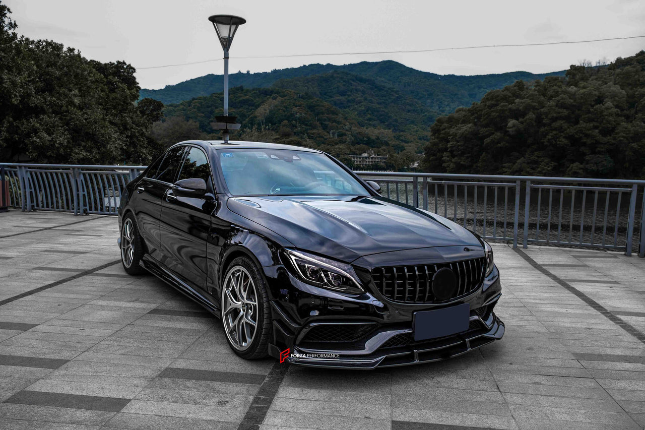 DRY CARBON BODY KIT FOR MERCEDES BENZ C63 S AMG W205