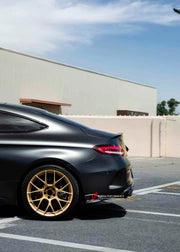 DRY CARBON BODY KIT for MERCEDES BENZ C63S AMG W205 2016 - 2023

Set includes:

Front Lip
Front Bumper Canards
Rear Spoiler
Rear Diffuser

Material: Dry Carbon

NOTE: Professional installation is required

Payment ►

Visa
Mastercard
PayPal with a credit card (add 4.4% at checkout)
Payoneer
Cryptocurrency
Shipment ►
By express DHL/UPS/TNT/FedEx
To the local international airport
Special line by air
Special line by the sea
To Europe and the UK by train

Please let us know which shipping option you prefer.
