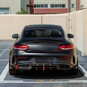 DRY CARBON BODY KIT for MERCEDES BENZ C63S AMG W205 2016 - 2023

Set includes:

Front Lip
Front Bumper Canards
Rear Spoiler
Rear Diffuser

Material: Dry Carbon

NOTE: Professional installation is required

Payment ►

Visa
Mastercard
PayPal with a credit card (add 4.4% at checkout)
Payoneer
Cryptocurrency
Shipment ►
By express DHL/UPS/TNT/FedEx
To the local international airport
Special line by air
Special line by the sea
To Europe and the UK by train

Please let us know which shipping option you prefer.
