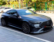 DRY CARBON BODY KIT for Mercedes Benz CLE53 AMG 2024+
Set includes:

Front Lip
Side Mirror Covers
Side Skirts
Roof Spoiler
Rear Diffuser
Material: Dry Carbon

NOTE: Professional installation is required.