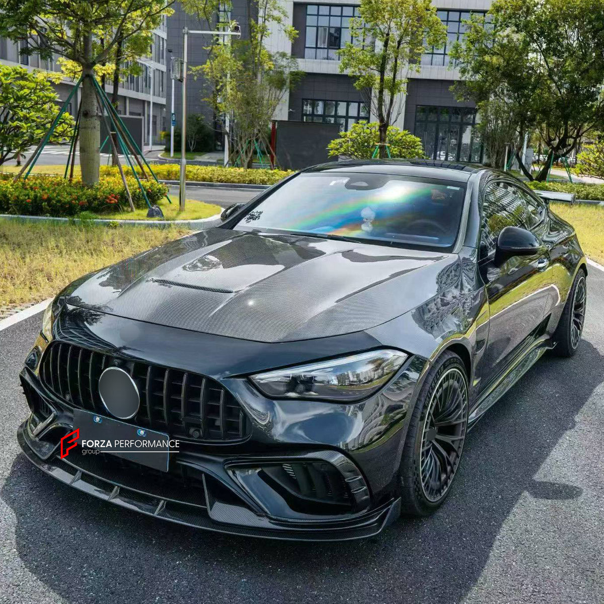 DRY CARBON BODY KIT for Mercedes-Benz CLE53 AMG 2024+
Set includes:

Front Lip
Front Bumper Air Vent Covers
Hood Bonnet
Front Fenders
Rear Spoiler Wing
Rear Bumper Fins
Rear Diffuser
Material: Dry Carbon

NOTE: Professional installation is required.