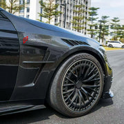 DRY CARBON BODY KIT for Mercedes-Benz CLE53 AMG 2024+
Set includes:

Front Lip
Front Bumper Air Vent Covers
Hood Bonnet
Front Fenders
Rear Spoiler Wing
Rear Bumper Fins
Rear Diffuser
Material: Dry Carbon

NOTE: Professional installation is required.