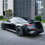 DRY CARBON BODY KIT for Mercedes-Benz CLE53 AMG 2024+
Set includes:

Front Lip
Front Bumper Air Vent Covers
Hood Bonnet
Front Fenders
Rear Spoiler Wing
Rear Bumper Fins
Rear Diffuser
Material: Dry Carbon

NOTE: Professional installation is required.