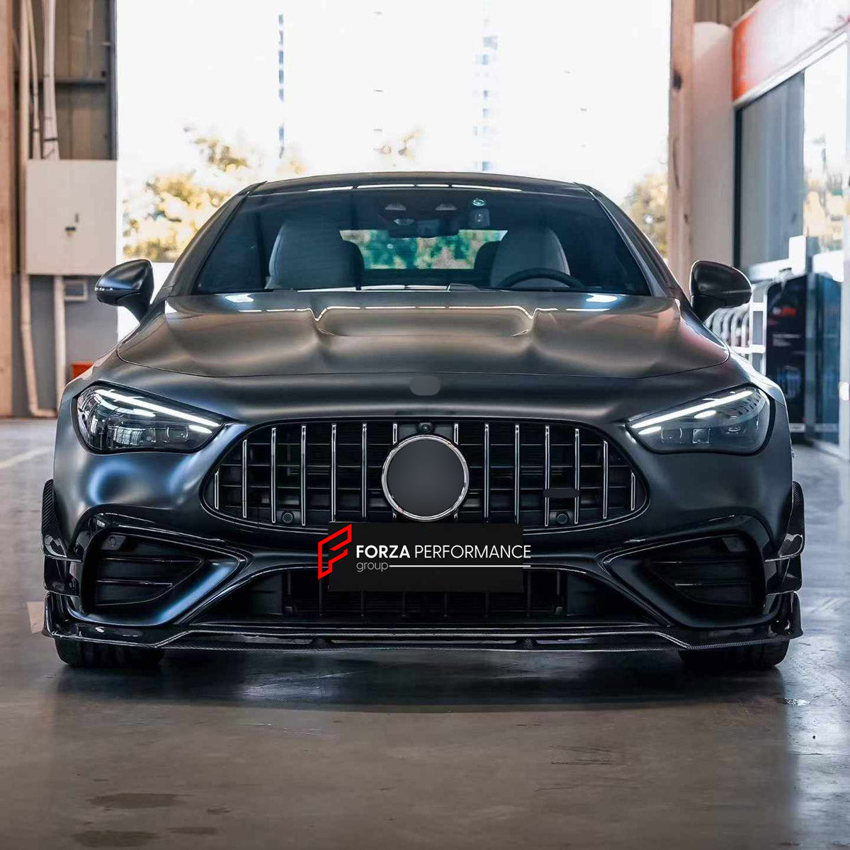 DRY CARBON BODY KIT for MERCEDES-BENZ CLE53 AMG COUPE C236 2025+

Set includes:
Front Lip
Front Bumper Canards
Side Skirts
Ducktail Spoiler
Rear Diffuser

Material: Dry Carbon

NOTE: Professional installation is required.