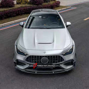 DRY CARBON BODY KIT for MERCEDES-BENZ CLE53 AMG COUPE C236 2025+

Set includes:
Front Lip
Front Bumper Canards
Side Skirts
Ducktail Spoiler
Rear Diffuser

Material: Dry Carbon

NOTE: Professional installation is required.