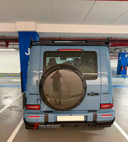 DRY CARBON BODY KIT for MERCEDES BENZ G-CLASS W465 G63 G550 G500 G350 2024+

Set includes:

Front Lip
Front Bumper Side Air Vents
Front Bumper Cover
Front Grille Frame
Headlights Cover
Hood / Bonnet
Turning Lights Frame
Side Mirror Covers
Side Moldings Trims
Fender Flares
Side Skirts
Exhaust Tips
Roof Cover with LED Lights
Rear Spoiler
D-Pillar Add-Ons
Spare Tire Cover
Rear Bumper Covers
Rear Diffuser

Material: Dry Carbon