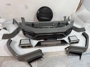 DRY CARBON BODY KIT for MERCEDES BENZ G-CLASS W465 G63 G550 G500 G350 2024+

Set includes:

Front Bumper Assembly
Front Bumper Air Vents Cover
DRL LED Lights
Front Fender Trim
Fender Flares
Side Skirts
Exhaust System
Exhaust Tips
Spare Tire Cover
Rear Bumper

Rear Bumper Trims
Rear Diffuser

Material: Dry Carbon

NOTE:&nbsp;Professional installation is required.

Why “Contact Us for Pricing”?

We don’t display fixed prices because our goal is to offer you the most competitive deal possible. Product costs of