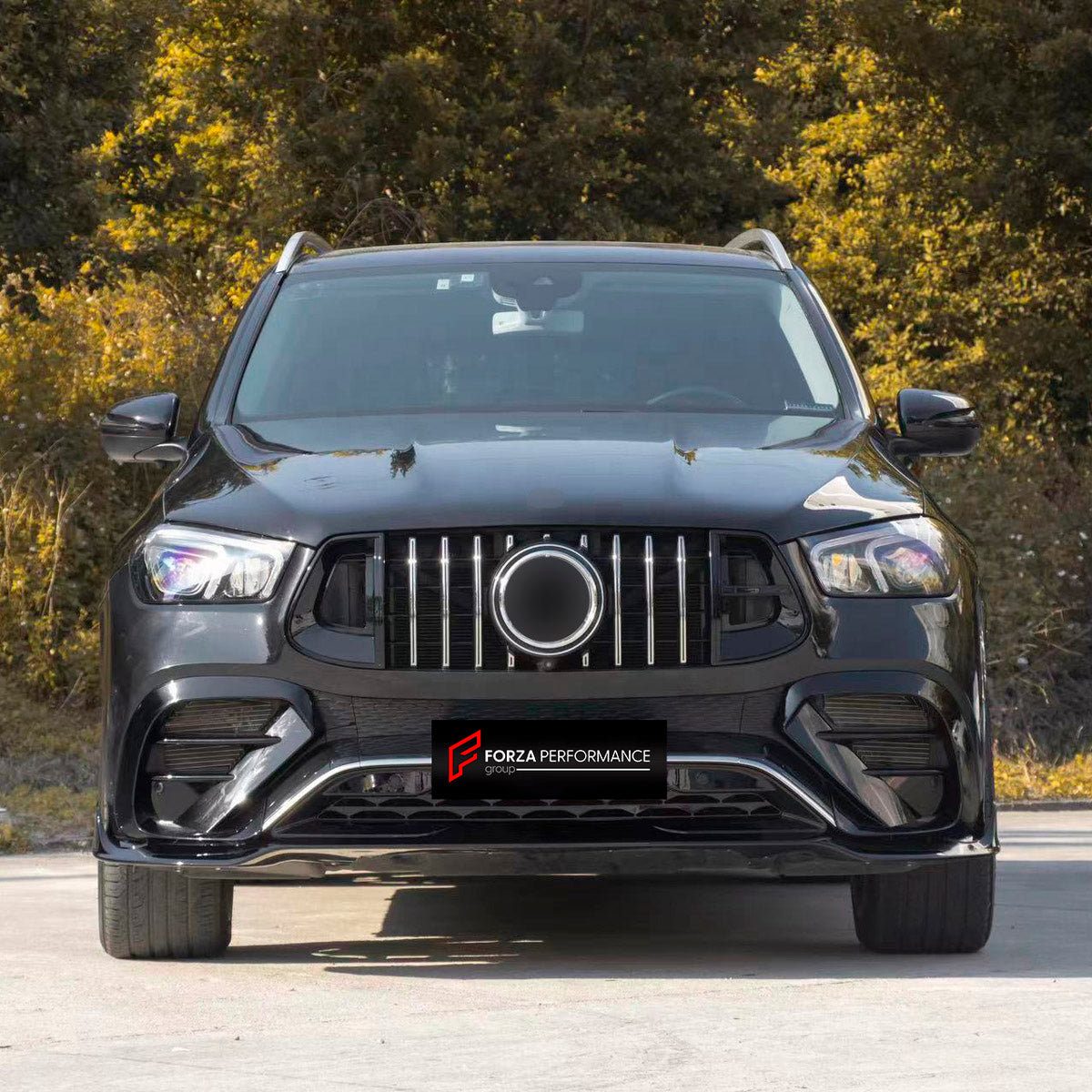 DRY CARBON BODY KIT for Mercedes Benz GLE 63 Coupe C292 2015 - 2019
Set includes:

Front Lip
Front Bumper Vents
Front Grille
Rear Diffuser
Material: Dry Carbon

NOTE: Professional installation is required.