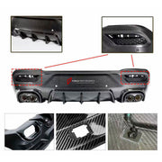 DRY CARBON BODY KIT for Mercedes Benz GLE 63 Coupe C292 2015 - 2019
Set includes:

Front Lip
Front Bumper Vents
Front Grille
Rear Diffuser
Material: Dry Carbon

NOTE: Professional installation is required.