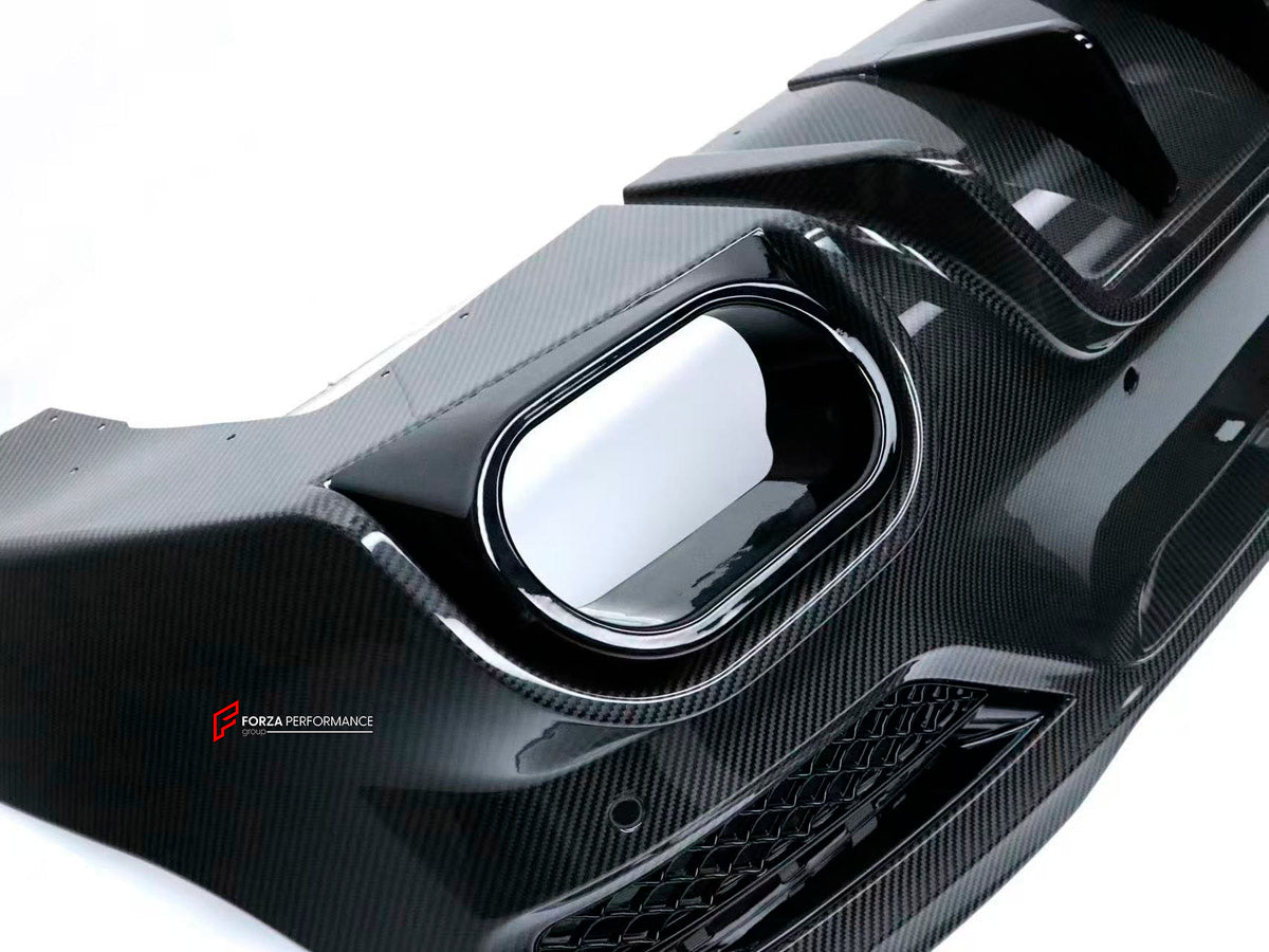 DRY CARBON BODY KIT for Mercedes Benz GLE 63 Coupe C292 2015 - 2019
Set includes:

Front Lip
Front Bumper Vents
Front Grille
Rear Diffuser
Material: Dry Carbon

NOTE: Professional installation is required.